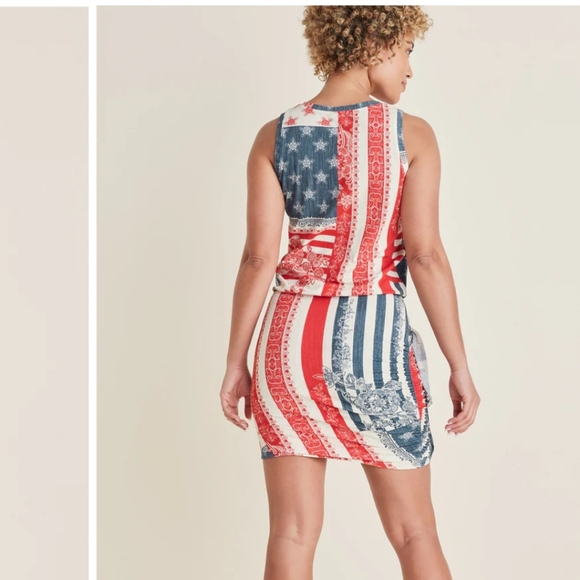 Patriotic mini dress - Picture 2 of 8